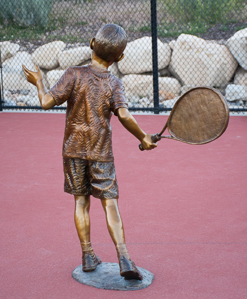 Ace sculpture back view